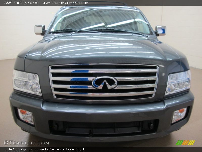 Silver Graphite Gray / Graphite 2005 Infiniti QX 56 4WD