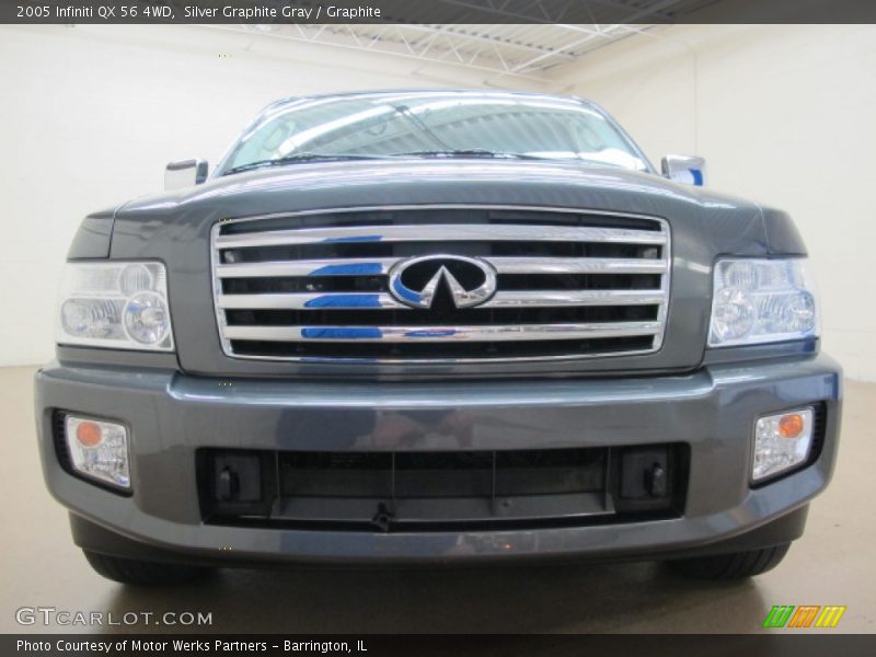 Silver Graphite Gray / Graphite 2005 Infiniti QX 56 4WD