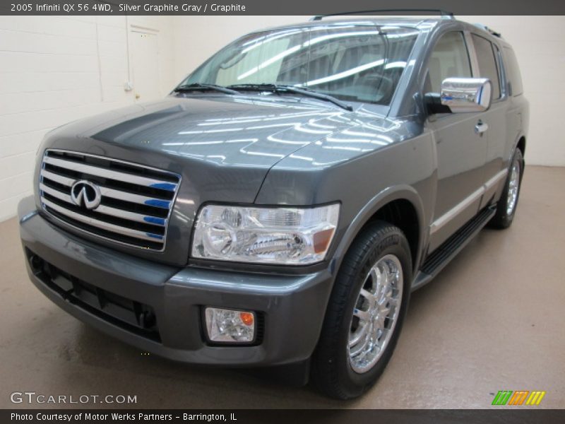 Silver Graphite Gray / Graphite 2005 Infiniti QX 56 4WD