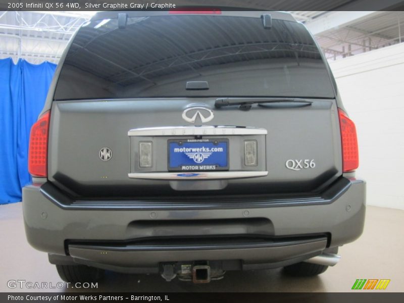 Silver Graphite Gray / Graphite 2005 Infiniti QX 56 4WD
