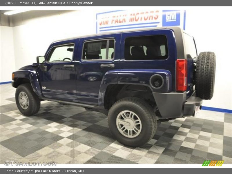 All-Terrain Blue / Ebony/Pewter 2009 Hummer H3