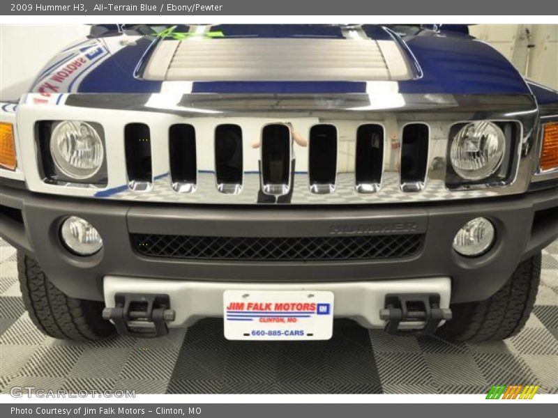All-Terrain Blue / Ebony/Pewter 2009 Hummer H3