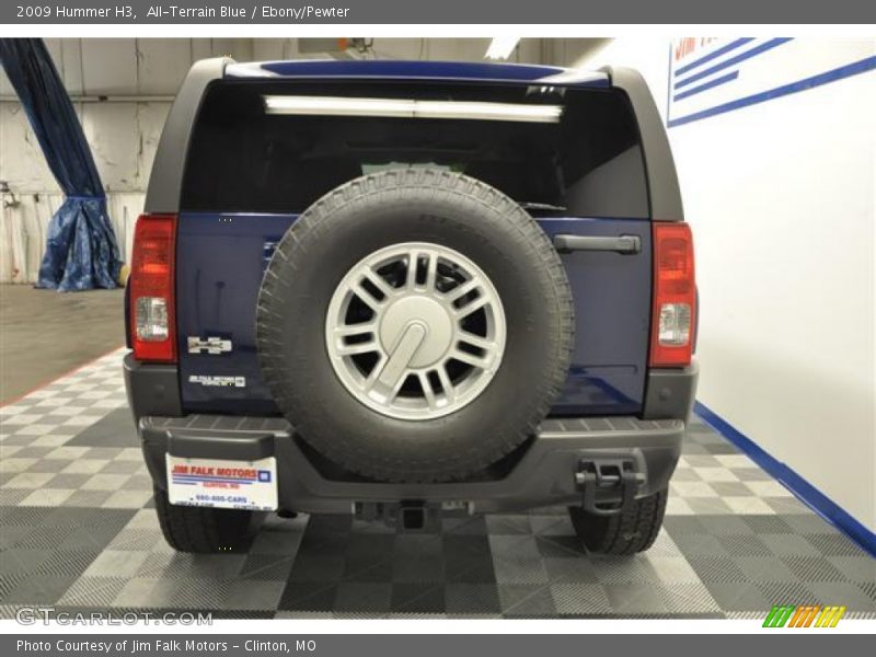 All-Terrain Blue / Ebony/Pewter 2009 Hummer H3