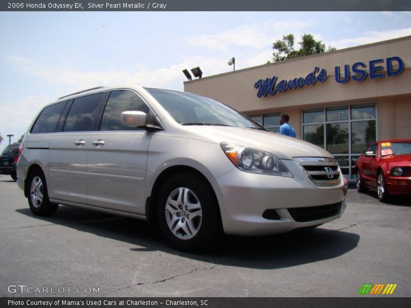 Silver Pearl Metallic / Gray 2006 Honda Odyssey EX