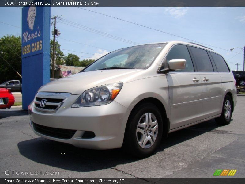 Silver Pearl Metallic / Gray 2006 Honda Odyssey EX