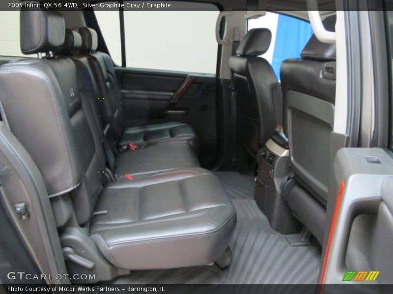 Silver Graphite Gray / Graphite 2005 Infiniti QX 56 4WD