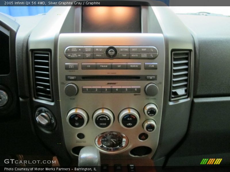Controls of 2005 QX 56 4WD