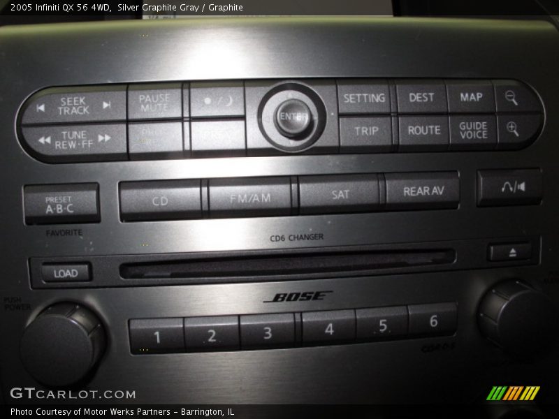 Controls of 2005 QX 56 4WD