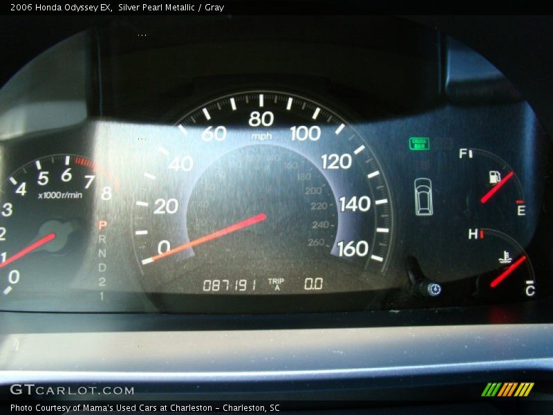 Silver Pearl Metallic / Gray 2006 Honda Odyssey EX