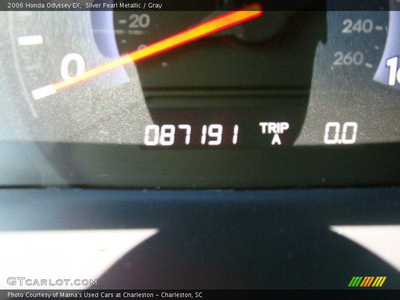Silver Pearl Metallic / Gray 2006 Honda Odyssey EX