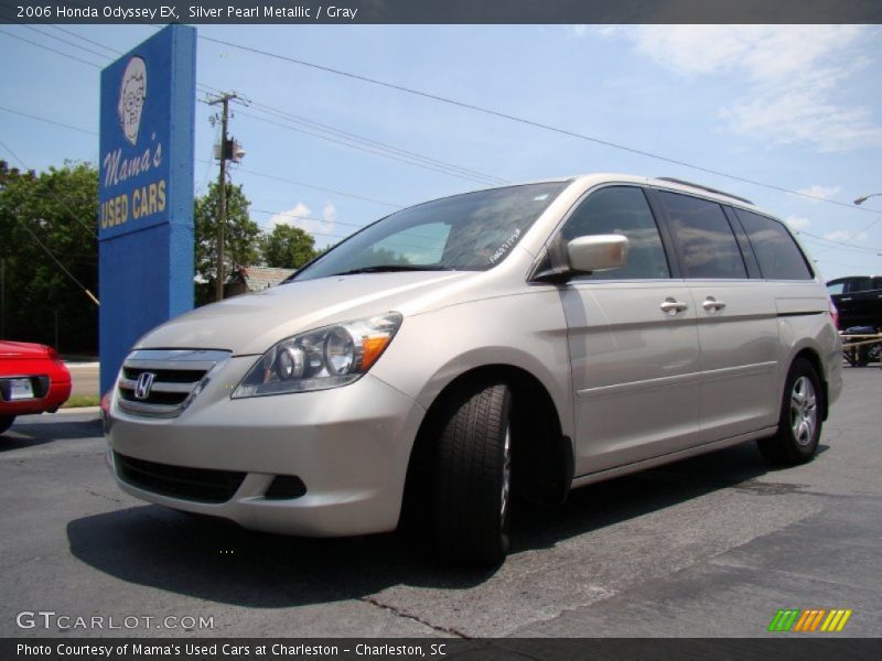 Silver Pearl Metallic / Gray 2006 Honda Odyssey EX