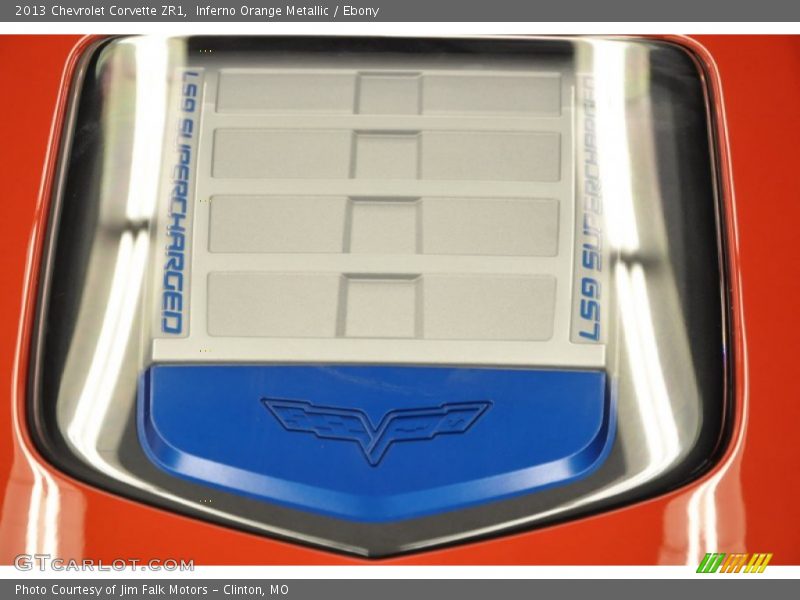  2013 Corvette ZR1 Engine - 6.2 Liter Supercharged OHV 16-Valve LS9 V8