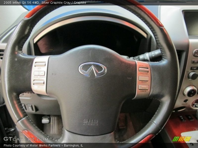  2005 QX 56 4WD Steering Wheel
