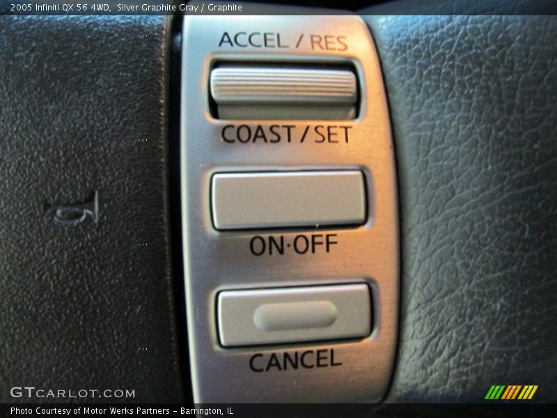 Controls of 2005 QX 56 4WD