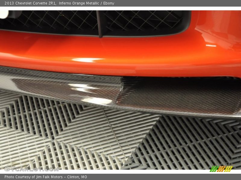 Inferno Orange Metallic / Ebony 2013 Chevrolet Corvette ZR1