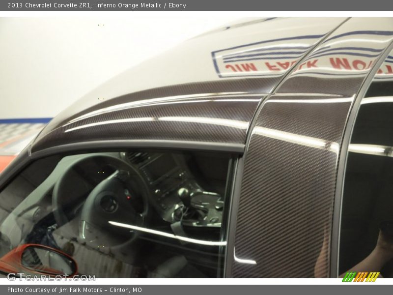 Inferno Orange Metallic / Ebony 2013 Chevrolet Corvette ZR1