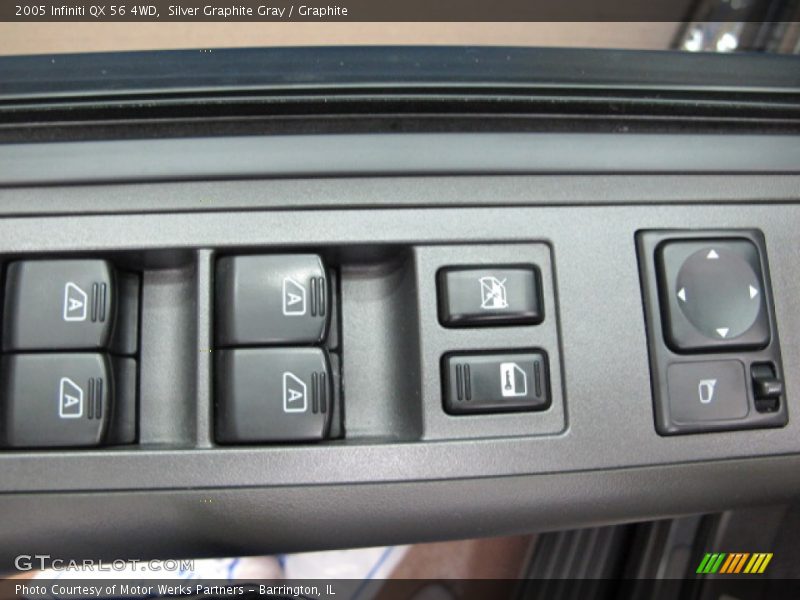 Controls of 2005 QX 56 4WD
