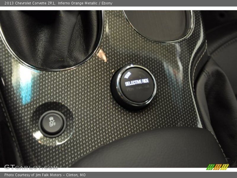 Inferno Orange Metallic / Ebony 2013 Chevrolet Corvette ZR1