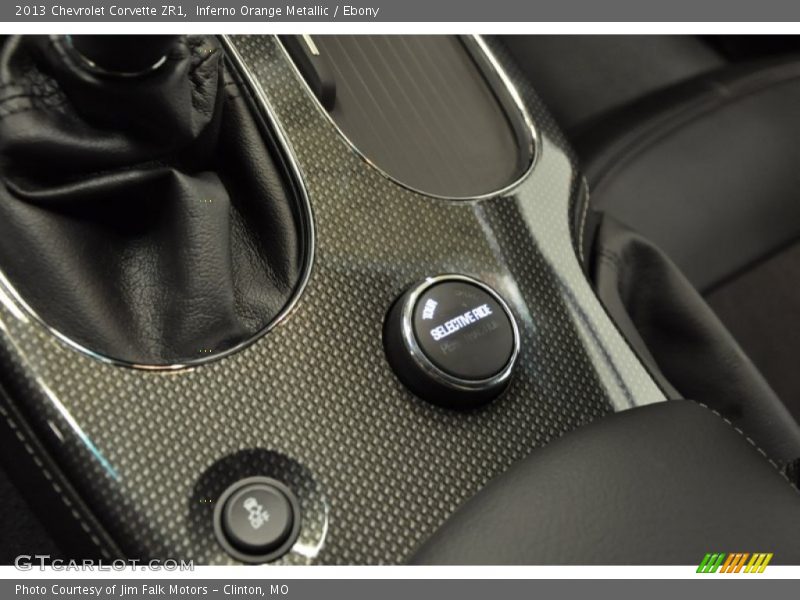Controls of 2013 Corvette ZR1