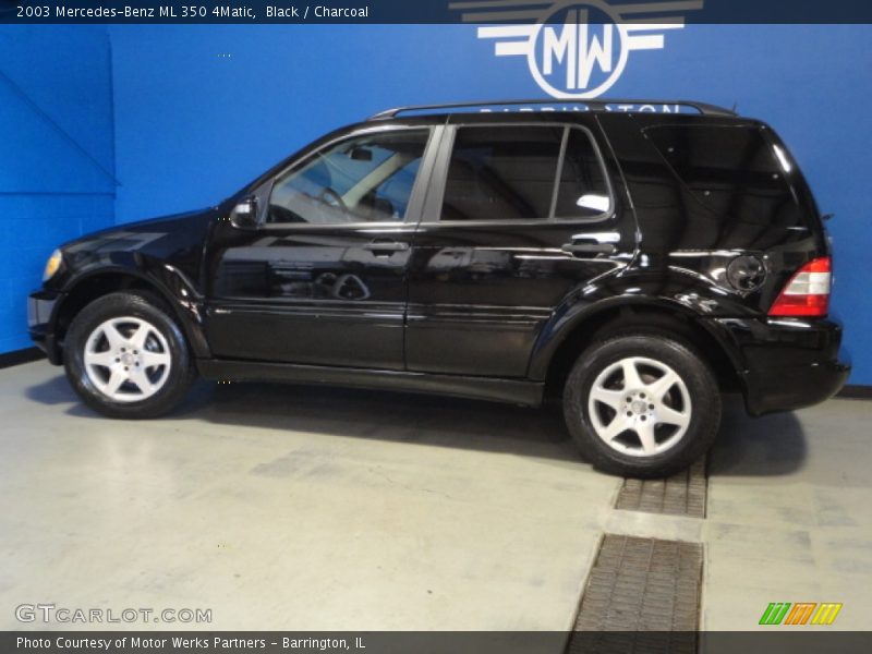 Black / Charcoal 2003 Mercedes-Benz ML 350 4Matic