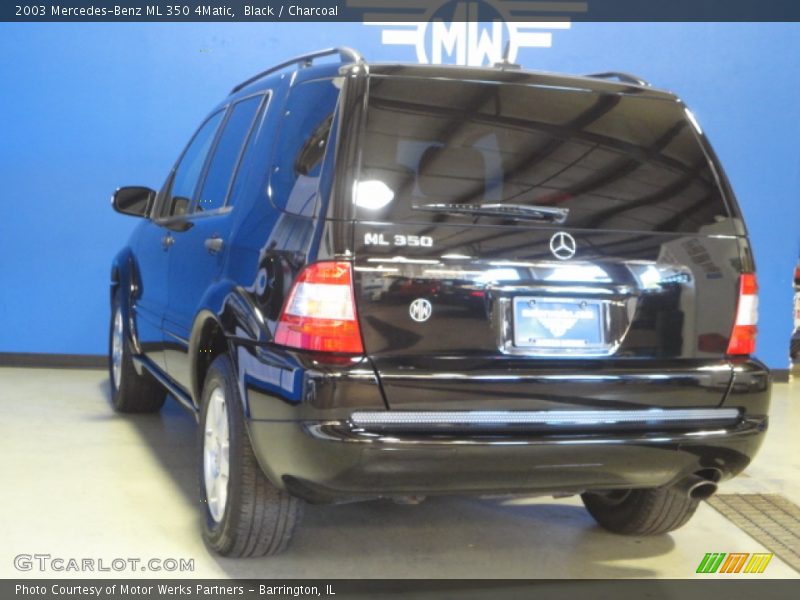 Black / Charcoal 2003 Mercedes-Benz ML 350 4Matic