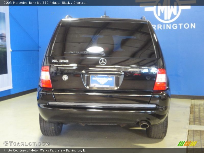 Black / Charcoal 2003 Mercedes-Benz ML 350 4Matic