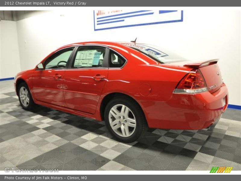 Victory Red / Gray 2012 Chevrolet Impala LT