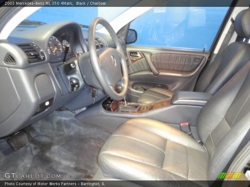 Black / Charcoal 2003 Mercedes-Benz ML 350 4Matic