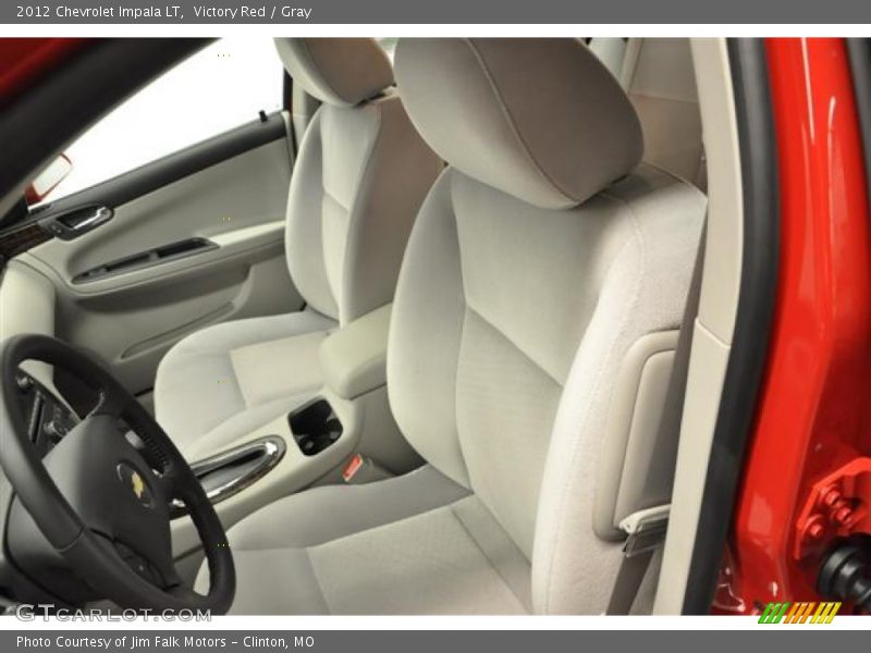 Victory Red / Gray 2012 Chevrolet Impala LT
