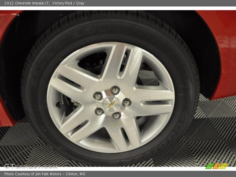 Victory Red / Gray 2012 Chevrolet Impala LT