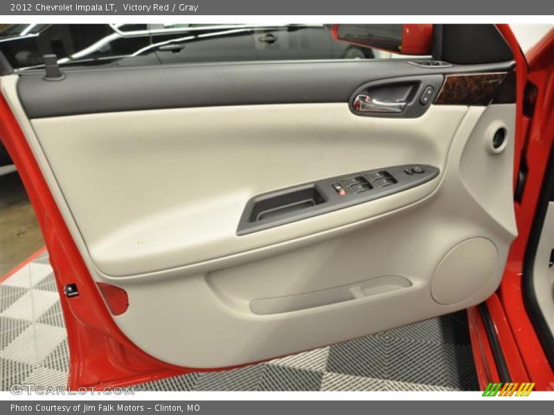Victory Red / Gray 2012 Chevrolet Impala LT