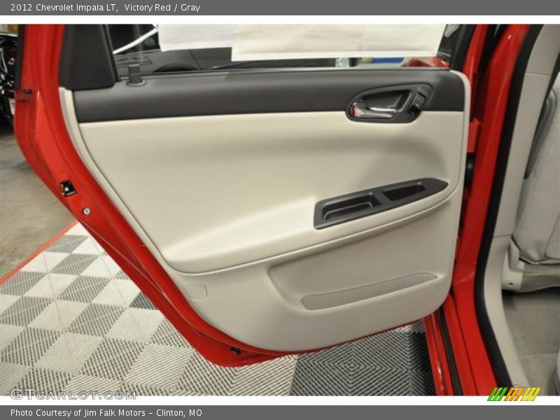 Victory Red / Gray 2012 Chevrolet Impala LT