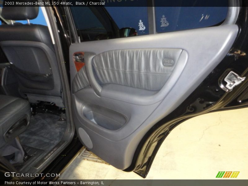 Black / Charcoal 2003 Mercedes-Benz ML 350 4Matic