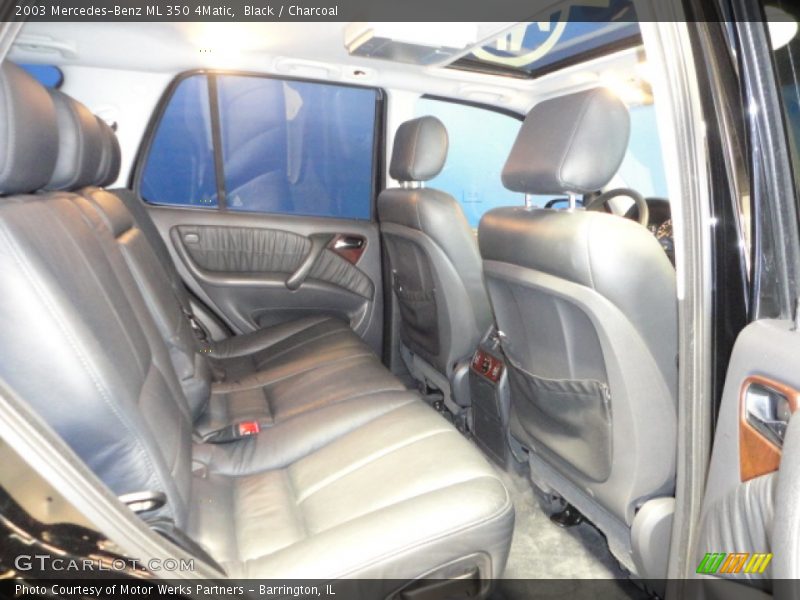 Black / Charcoal 2003 Mercedes-Benz ML 350 4Matic