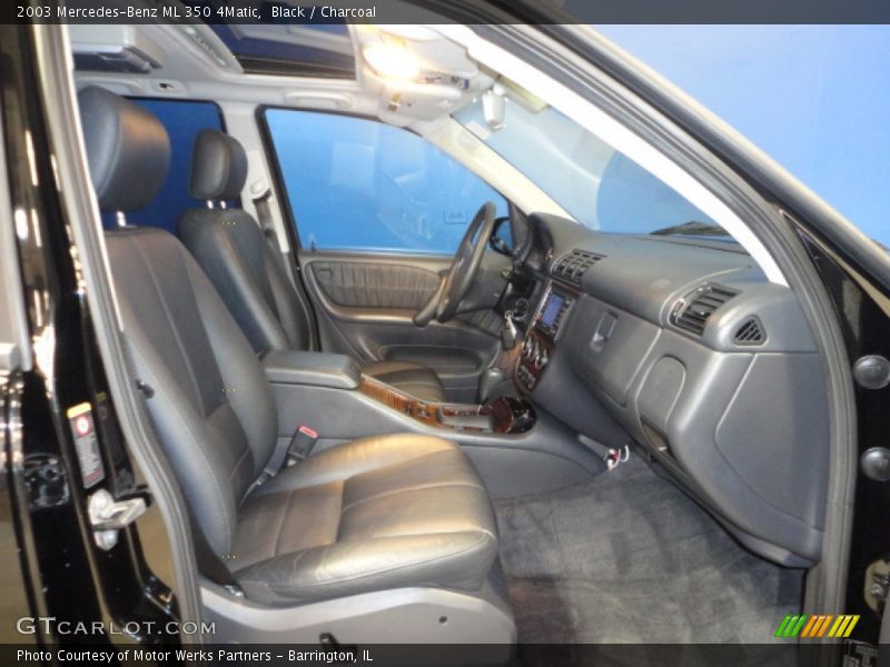Black / Charcoal 2003 Mercedes-Benz ML 350 4Matic