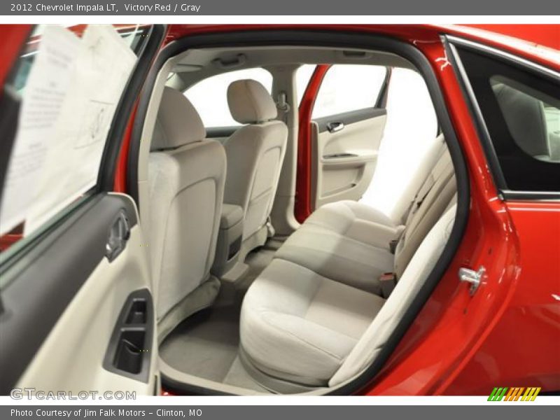 Victory Red / Gray 2012 Chevrolet Impala LT