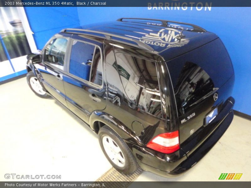 Black / Charcoal 2003 Mercedes-Benz ML 350 4Matic