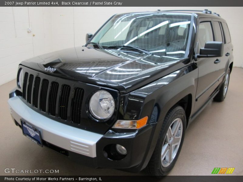 Black Clearcoat / Pastel Slate Gray 2007 Jeep Patriot Limited 4x4