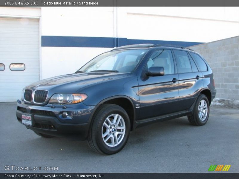 Toledo Blue Metallic / Sand Beige 2005 BMW X5 3.0i