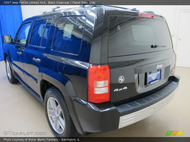 Black Clearcoat / Pastel Slate Gray 2007 Jeep Patriot Limited 4x4