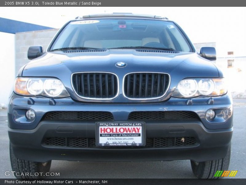 Toledo Blue Metallic / Sand Beige 2005 BMW X5 3.0i
