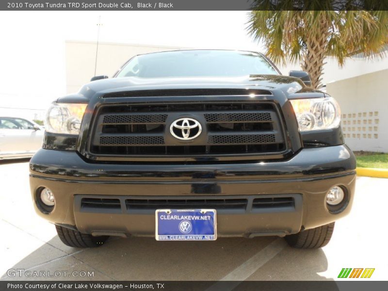 Black / Black 2010 Toyota Tundra TRD Sport Double Cab
