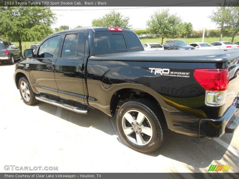 Black / Black 2010 Toyota Tundra TRD Sport Double Cab