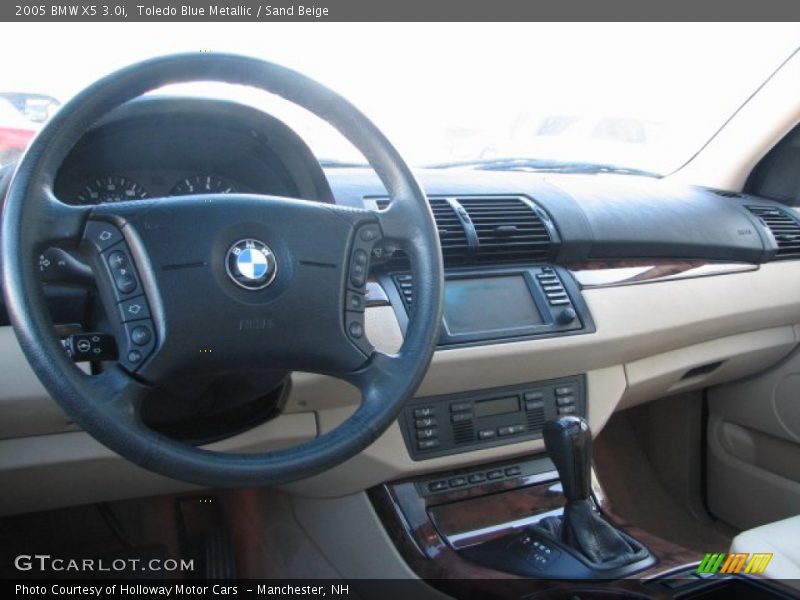 Toledo Blue Metallic / Sand Beige 2005 BMW X5 3.0i