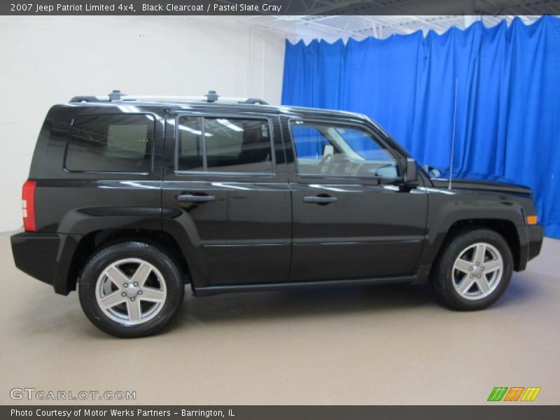 Black Clearcoat / Pastel Slate Gray 2007 Jeep Patriot Limited 4x4