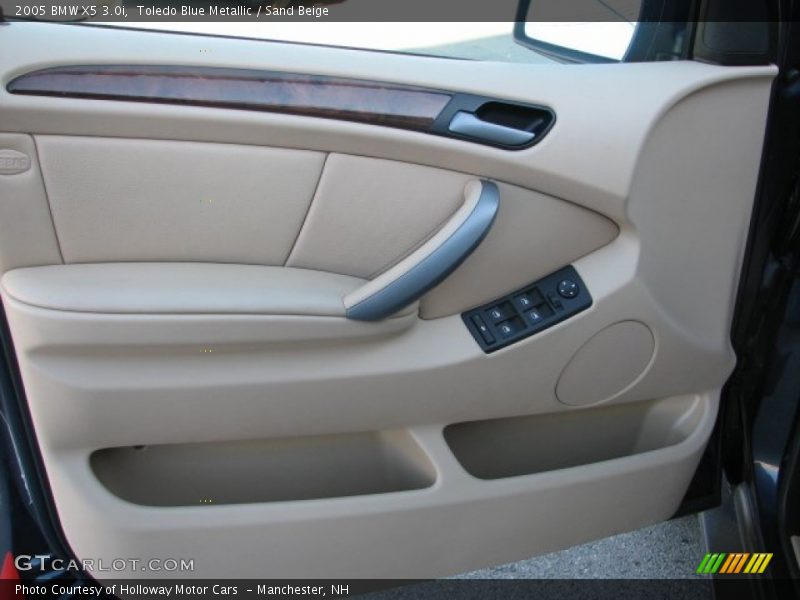 Toledo Blue Metallic / Sand Beige 2005 BMW X5 3.0i