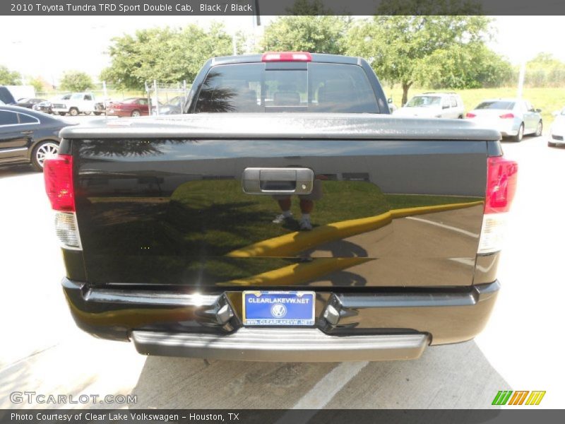 Black / Black 2010 Toyota Tundra TRD Sport Double Cab