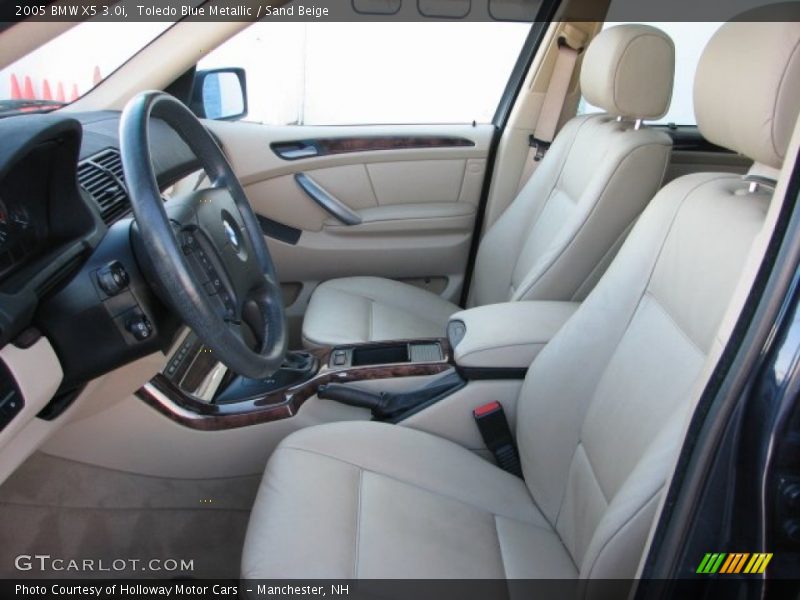 Toledo Blue Metallic / Sand Beige 2005 BMW X5 3.0i