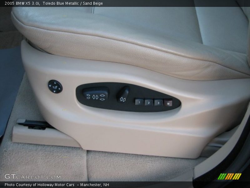 Toledo Blue Metallic / Sand Beige 2005 BMW X5 3.0i