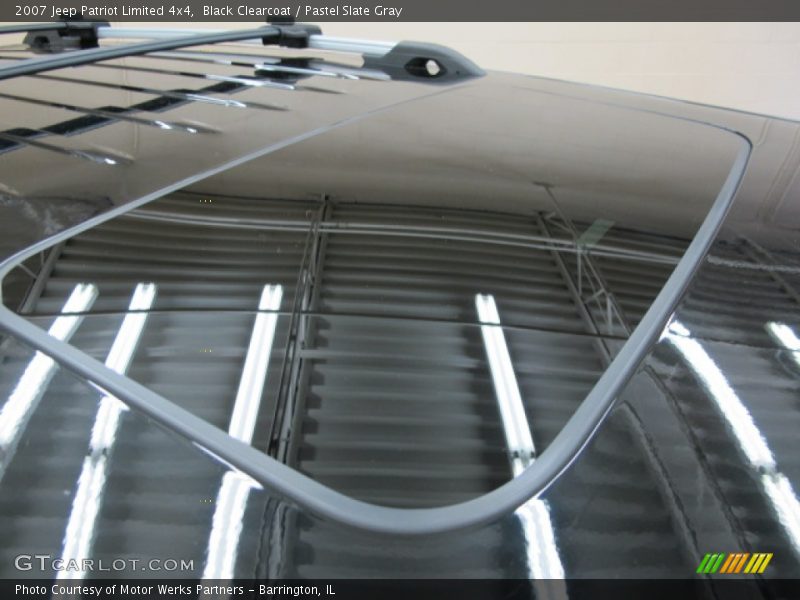 Black Clearcoat / Pastel Slate Gray 2007 Jeep Patriot Limited 4x4